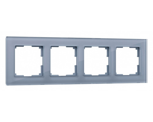 Рамка на 4 поста Werkel Favorit (серый) W0041115 Рамка на 4 поста Werkel Favorit (серый) W0041115