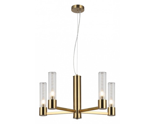 Подвесная люстра ILLUMICO BRASS IL0313-5P-79 BRASS Подвесная люстра ILLUMICO BRASS IL0313-5P-79 BRASS