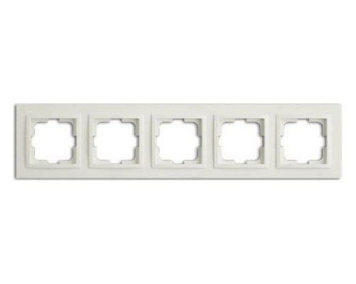 Рамка на 5 постов Mono Electric Larissa 103-191900-164 Рамка на 5 постов Mono Electric Larissa 103-191900-164