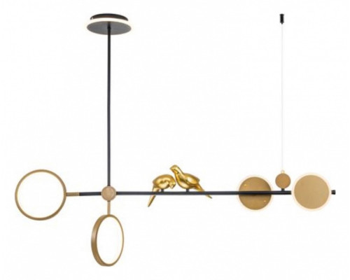 Люстра на штанге Arte Lamp Toliman A2613SP-4BK Люстра на штанге Arte Lamp Toliman A2613SP-4BK