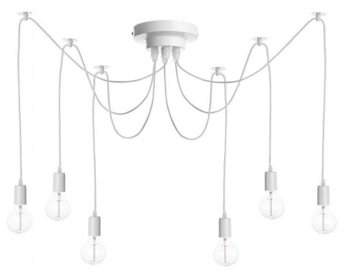 Подвесная люстра Loft it Spider LOFT1162W/6 Подвесная люстра Loft it Spider LOFT1162W/6
