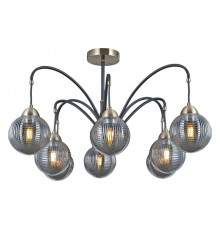 Люстра на штанге ILLUMICO  IL0433-8PSQ-79 BK AB