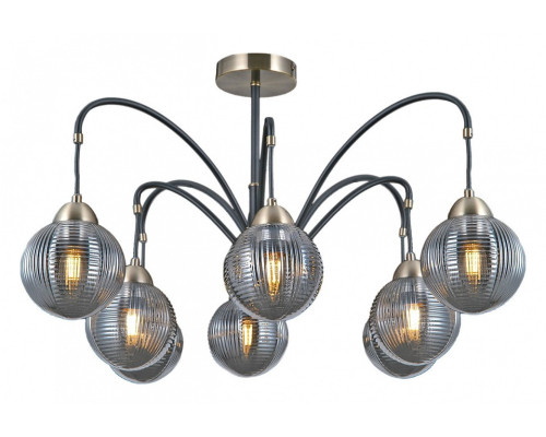Люстра на штанге ILLUMICO IL0433-8PSQ-79 BK AB Люстра на штанге ILLUMICO IL0433-8PSQ-79 BK AB
