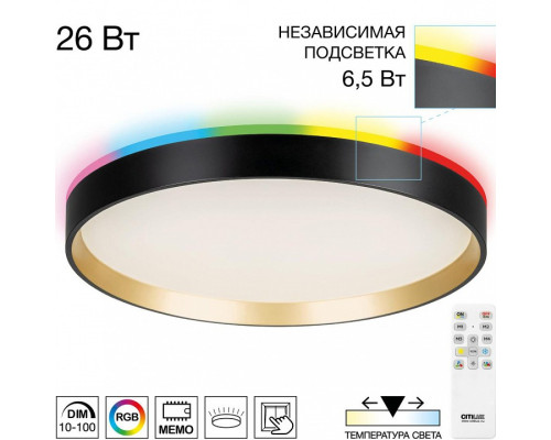 Накладной светильник Citilux ETALON CL750321R Накладной светильник Citilux ETALON CL750321R