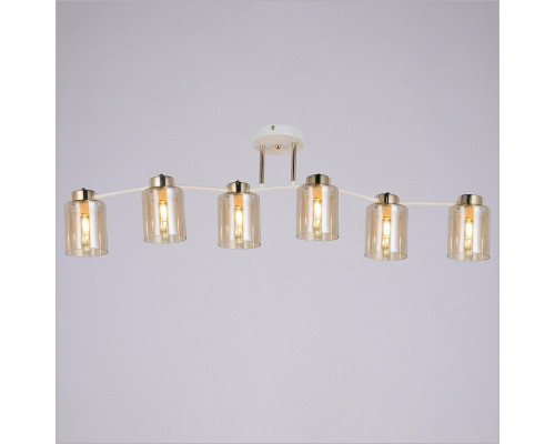 Светильник на штанге ILLUMICO IL6111-6COU-79 WH GD Qui Светильник на штанге ILLUMICO IL6111-6COU-79 WH GD Qui