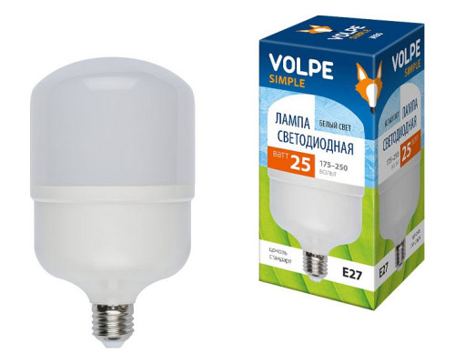 Лампа светодиодная Uniel LED-M80 E27 25Вт K 10809 Лампа светодиодная Uniel LED-M80 E27 25Вт K 10809