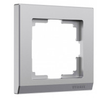Рамка на 1 пост Werkel Stark (серебряный матовый) W0011865