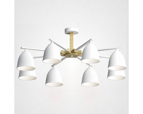 Люстра на штанге Imperiumloft Noa White By Imperiumloft NOA01 Люстра на штанге Imperiumloft Noa White By Imperiumloft NOA01