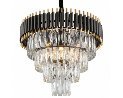 Подвесная люстра Imperiumloft Empire Black Chandelier Crystal 40.2861 Подвесная люстра Imperiumloft Empire Black Chandelier Crystal 40.2861
