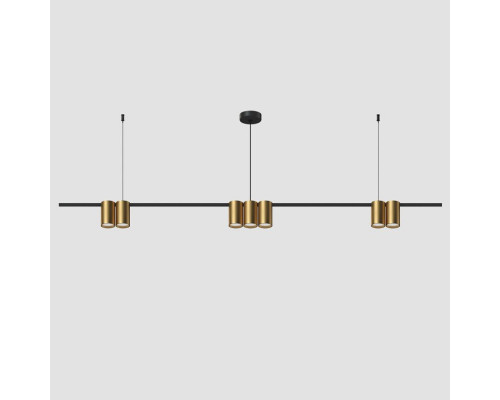 Подвесной светильник Denkirs Orbit DK4063-BK+SG Подвесной светильник Denkirs Orbit DK4063-BK+SG