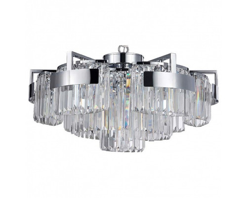 Подвесная люстра Newport 4350 4356+3/C chrome Подвесная люстра Newport 4350 4356+3/C chrome