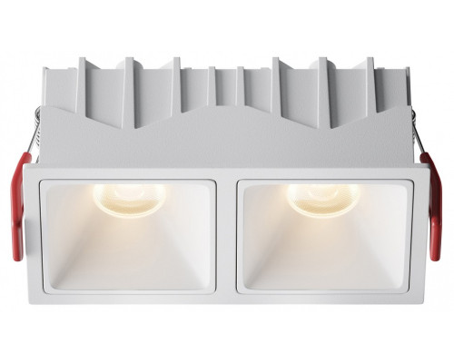 Встраиваемый светильник Maytoni Alfa LED DL043-02-10W3K-SQ-W-1 Встраиваемый светильник Maytoni Alfa LED DL043-02-10W3K-SQ-W-1
