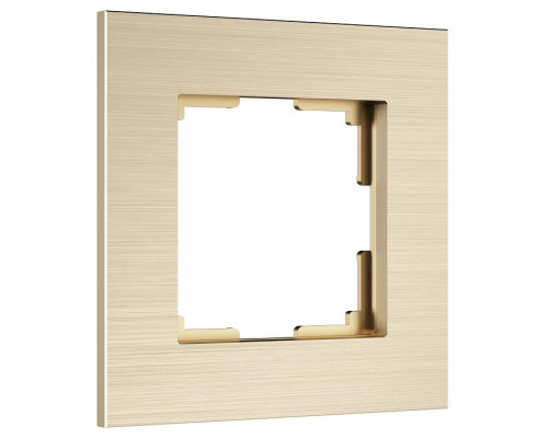 Рамка на 1 пост Werkel AluMax шампань W0013511 Рамка на 1 пост Werkel AluMax шампань W0013511