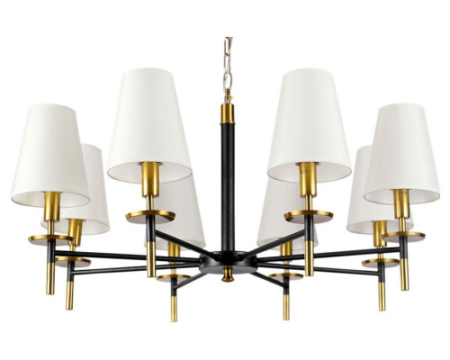 Подвесная люстра Arte Lamp Riccardo A4075LM-8BK Подвесная люстра Arte Lamp Riccardo A4075LM-8BK