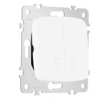 Выключатель для жалюзи без рамки Arte Milano 205 205.38-2.white
