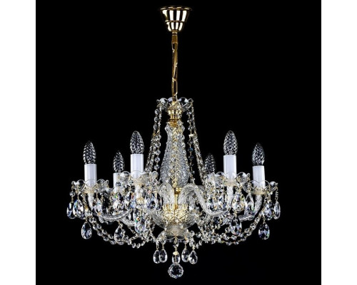 Потолочная люстра Artglass Radka RADKA VI. FULL CUT R14 WHITE CE Потолочная люстра Artglass Radka RADKA VI. FULL CUT R14 WHITE CE