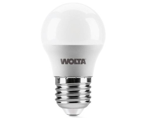 Лампа светодиодная Wolta  E27 7.5Вт 6500K 25W45GL7.5E27