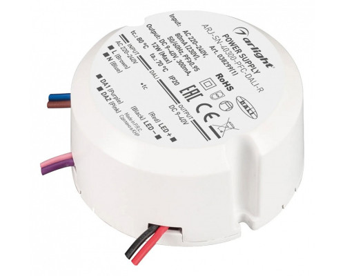 Блок питания с проводом Arlight ARJ 038299(1) Блок питания с проводом Arlight ARJ 038299(1)