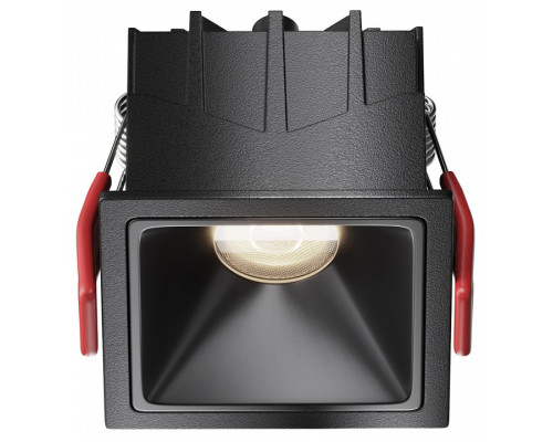 Встраиваемый светильник Maytoni Alfa LED DL043-01-10W4K-SQ-B-1 Встраиваемый светильник Maytoni Alfa LED DL043-01-10W4K-SQ-B-1