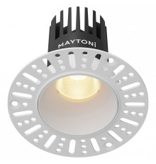 Встраиваемый светильник Maytoni Dip DL119-10W-2.7K-TRS-W