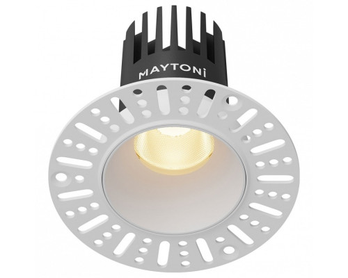 Встраиваемый светильник Maytoni Dip DL119-10W-2.7K-TRS-W