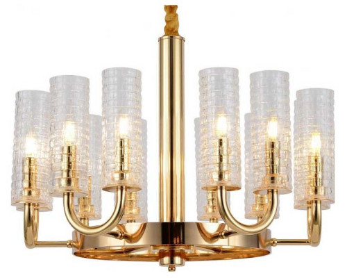Подвесная люстра LUMINA DECO Donatti LDP 8011-12 F.GD Подвесная люстра LUMINA DECO Donatti LDP 8011-12 F.GD