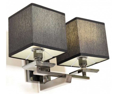 Бра LUMINA DECO Flianelo LDW 1248-2 BK Бра LUMINA DECO Flianelo LDW 1248-2 BK