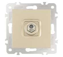 ТВ-розетка без рамки Arte Milano am-206 206.42-1.shampan