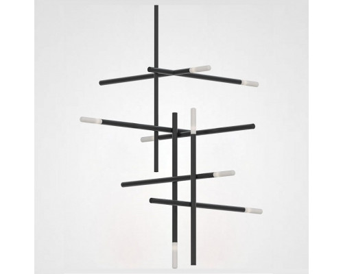 Люстра на штанге Imperiumloft Traverse Black TRAVERSE01 Люстра на штанге Imperiumloft Traverse Black TRAVERSE01