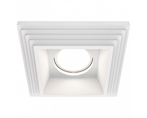 Встраиваемый светильник Maytoni Gyps Modern DL005-1-01-W-1