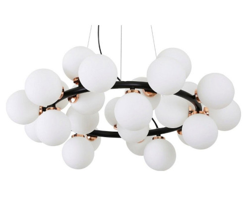 Подвесная люстра LUMINA DECO Marsiada LDP 6033-25 BK+MD Подвесная люстра LUMINA DECO Marsiada LDP 6033-25 BK+MD