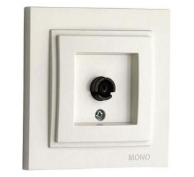 ТВ-розетка Mono Electric Despina 102-010005-138