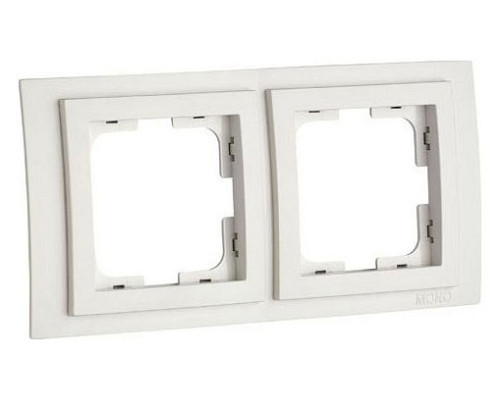Рамка на 2 поста Mono Electric Larissa 103-010100-161 Рамка на 2 поста Mono Electric Larissa 103-010100-161