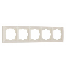 Рамка на 5 постов Werkel Snabb Basic (слоновая кость) W0052003