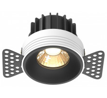 Встраиваемый светильник Maytoni Round DL058-12W2.7K-TRS-B