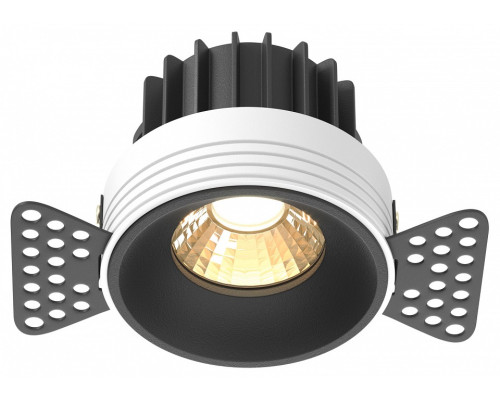 Встраиваемый светильник Maytoni Round DL058-12W2.7K-TRS-B Встраиваемый светильник Maytoni Round DL058-12W2.7K-TRS-B