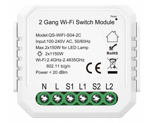 Контроллер-выключатель Wi-Fi для смартфонов и планшетов ST-Luce Around ST9000.500.02C Контроллер-выключатель Wi-Fi для смартфонов и планшетов ST-Luce Around ST9000.500.02C