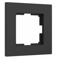 Рамка на 1 пост Werkel Slab (черный софт) W0012908