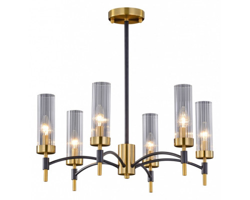 Люстра на штанге ILLUMICO BRASS TUBO IL5177-6PLS-29 BRASS TUBO Люстра на штанге ILLUMICO BRASS TUBO IL5177-6PLS-29 BRASS TUBO