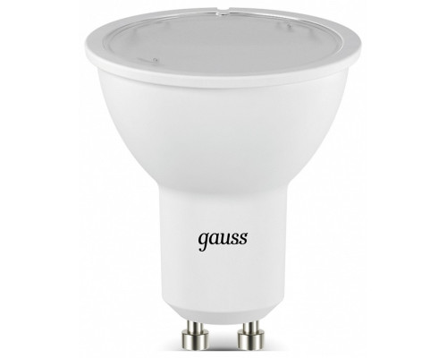 Лампа светодиодная Gauss 1015 GU10 5Вт 4100K 101506205-D Лампа светодиодная Gauss 1015 GU10 5Вт 4100K 101506205-D