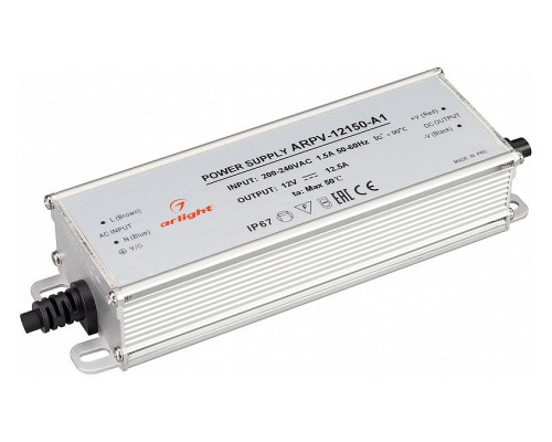 Блок питания с проводом Arlight ARPV 034206 Блок питания с проводом Arlight ARPV 034206