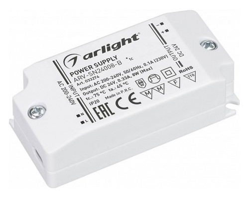 Блок питания Arlight ARV-SN 033274 Блок питания Arlight ARV-SN 033274