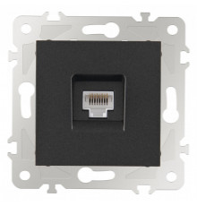 Розетка Ethernet RJ-45 без рамки Arte Milano am-203 203.45-1.black