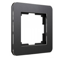 Рамка на 1 пост Werkel Platinum (черный алюминий) W0012608