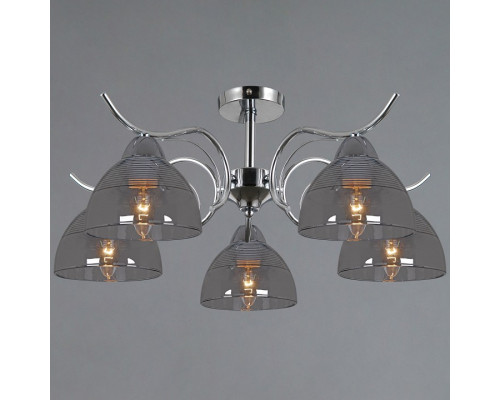 Люстра на штанге ILLUMICO AREZZO IL0733-5ASQ-25 CR AREZZO Люстра на штанге ILLUMICO AREZZO IL0733-5ASQ-25 CR AREZZO