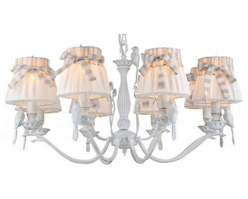 Подвесная люстра Maytoni Bird ARM013-08-W Подвесная люстра Maytoni Bird ARM013-08-W