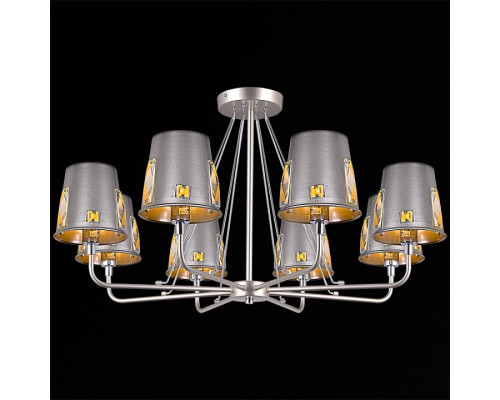 Люстра на штанге ILLUMICO IL9407-8PSQ-29 CHS CR Люстра на штанге ILLUMICO IL9407-8PSQ-29 CHS CR