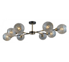 Люстра на штанге ILLUMICO  IL0253-8CSQ-79 BK AB
