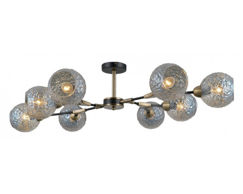 Люстра на штанге ILLUMICO IL0253-8CSQ-79 BK AB Люстра на штанге ILLUMICO IL0253-8CSQ-79 BK AB
