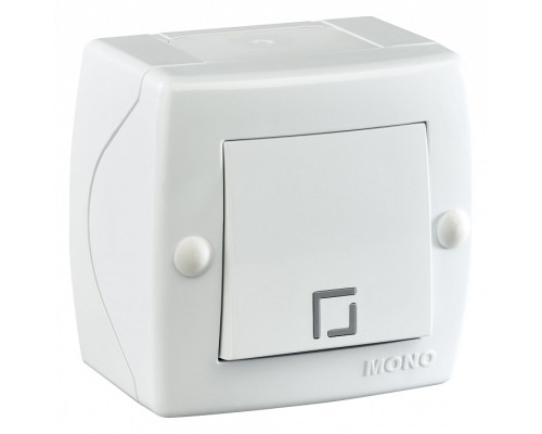Выключатель одноклавишный Mono Electric Octans IP20 104-010101-100 Выключатель одноклавишный Mono Electric Octans IP20 104-010101-100